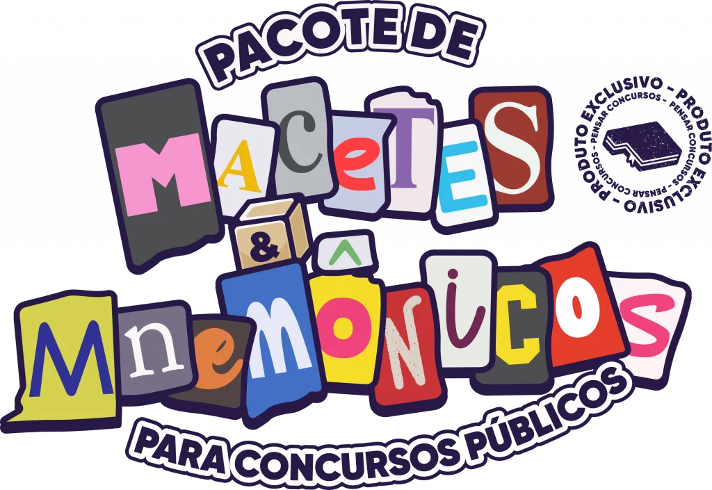 Pacote Macetes e Mnemônicos - Pensar Concursos
