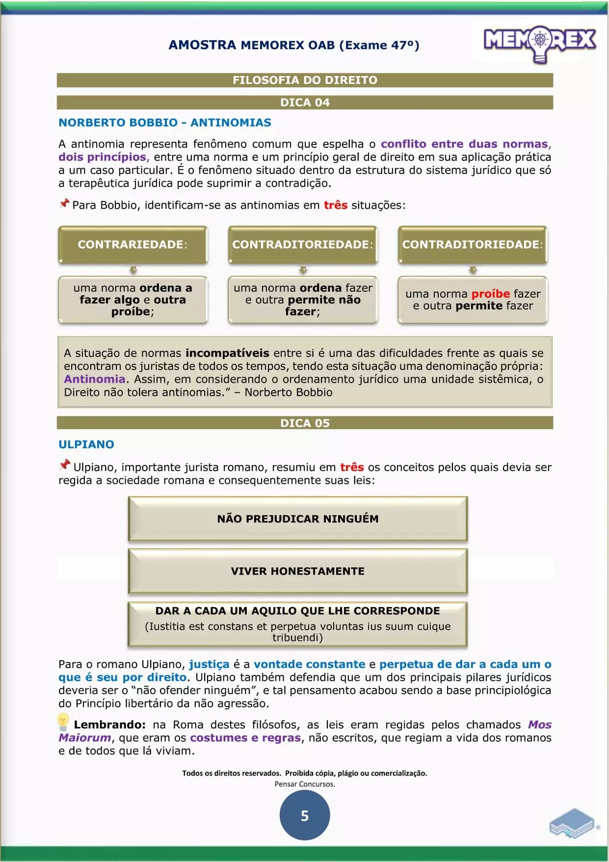Amostra Memorex OAB 47° - Página 2