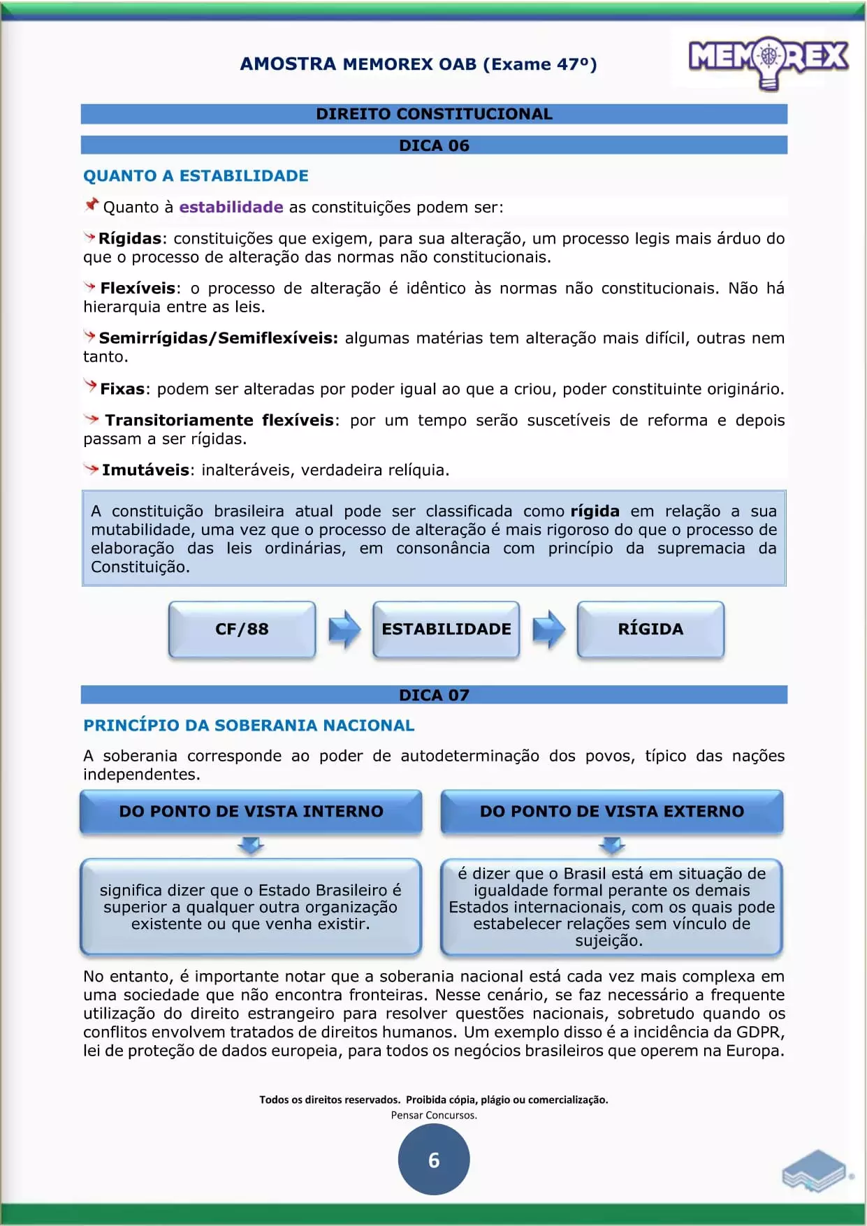 Amostra Memorex OAB 47° - Página 3