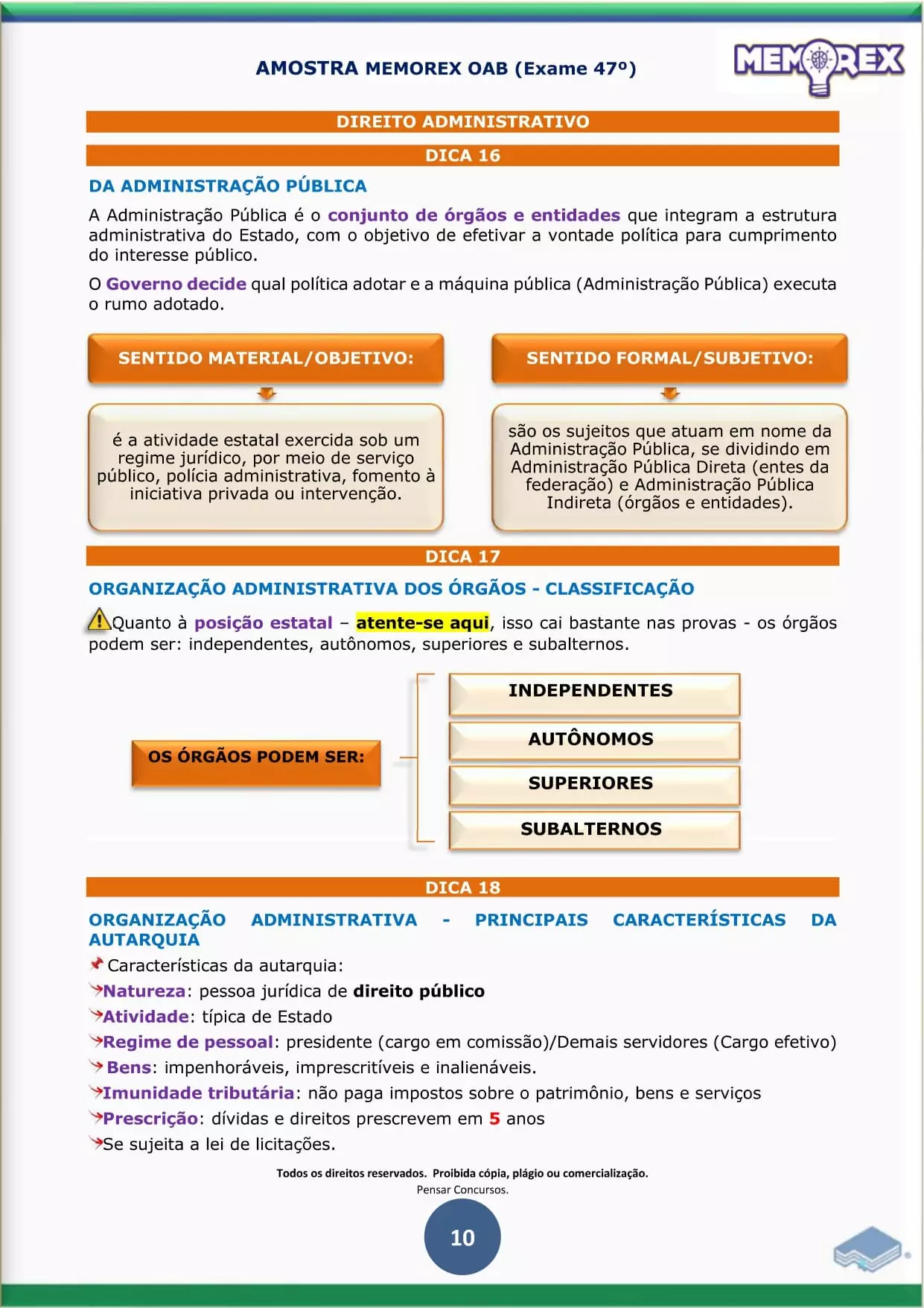 Amostra Memorex OAB 47° - Página 7