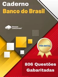 CAPA CADERNO 806 QUESTÕES BB